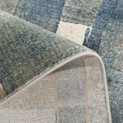 Outlet inny Dywan abstrakcyjny niebieski SORRENTO 200x290 cm