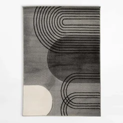 Outlet inny Dywan art déco szary MILLEY 160x230 cm