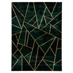 Dywany Z Krótkim Włosiem^Dywan BELLAGIO TRIANGLE ZŁOTY 160x230 cm
