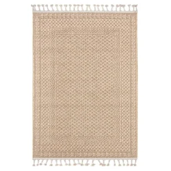 Best Dywan boho zewnętrzny beż BOUCLE 160x230 cm