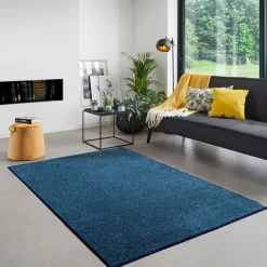 Clearance Dywan ciemnoniebieski CLEVER 200x290 cm