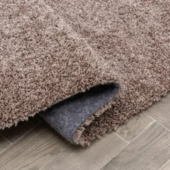 Outlet Dywan do prania brązowy LAVER 120x170 cm