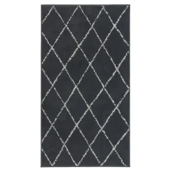 Chodniki|Dywany Z Krótkim Włosiem^Dywan do przedpokoju antracytowy GEOMETRY 80x150 cm
