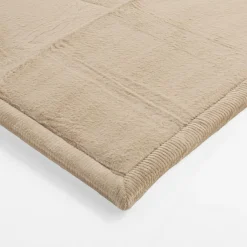New inny Dywan do przedpokoju beżowy PUFFY SOFT 80x150 cm