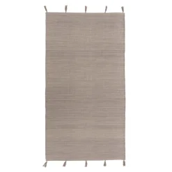Dywan do przedpokoju boho taupe BORG 80x150 cm