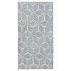 Online inny Dywan do przedpokoju geometryczny szary TULSA 80x150 cm
