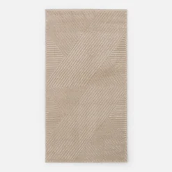 Hot inny Dywan geometryczny beżowy SAHARA 80x150 cm