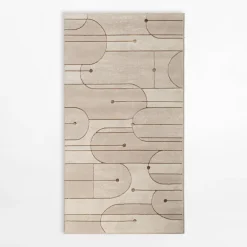 Online inny Dywan geometryczny, beżowy MIGUEL 80x150 cm
