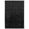 Online inny Dywan geometryczny czarny TULSA 160x220 cm