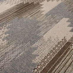 inny Chodniki|Dywany Zewnętrzne^Dywan geometryczny KEMET ROMBY, szaro-beżowy, 80x150 cm