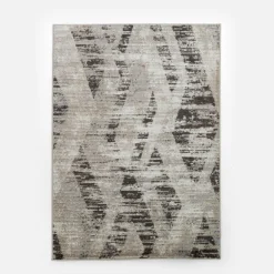 Outlet inny Dywan geometryczny kremowo-szary HARMONY 120x170 cm