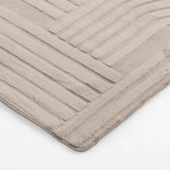 Outlet inny Dywan geometryczny MALAGA 3D taupe, 160x230 cm