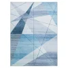 Online inny Dywan geometryczny niebieski PUERTO 120x160 cm