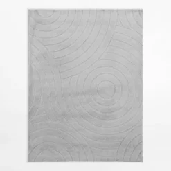 Clearance inny Dywan geometryczny PORTO, srebrny, 120x160 cm