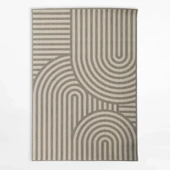 inny Dywany Zewnętrzne|Dywany Zewnętrzne^Dywan geometryczny szary PIATTO 120x170 cm