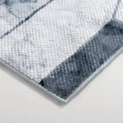 Sale inny Dywan geometryczny szary marmur PUERTO 80x150 cm