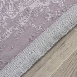 Outlet Dywan loftowy z połyskiem różowy STELLA 80x150 cm