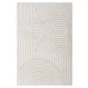 Outlet Dywan nowoczesny do salonu kremowy RIMINI 160x230 cm