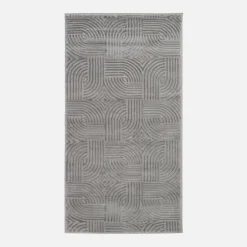 inny Chodniki|Dywany Z Krótkim Włosiem^Dywan nowoczesny srebrny SAHARA 80x150 cm