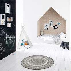Dywany Zewnętrzne|Dywany Zewnętrzne^Dywan okrągły boho GINO 120 cm