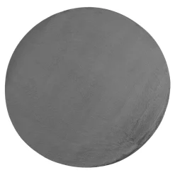 Best Dywan okrągły grafitowy RABBII 90 cm