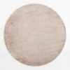 Sale inny Dywan okrągły PEARL, beżowo-kremowy, 160 cm