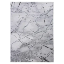 Dywany Z Krótkim Włosiem^Dywan SPAZZIO SPĘKANIA SREBRNE 160x230 cm