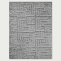 Outlet inny Dywan szary LA CASA 3D 120x170 cm