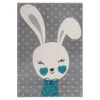 Dzieci Dywany Dziecięce|Dywany^Dywan turkusowy KRÓLIK 120x170 cm