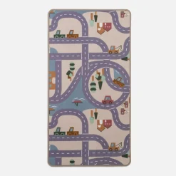 Sale inny Dywan ulice beżowy SCANROAD 80x150 cm