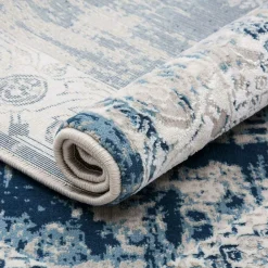 Clearance Dywan vintage niebieski MONAKO 80x150 cm