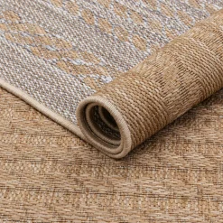 Clearance Dywan w jodełkę zewnętrzny ROUND 200x290 cm