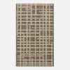 Discount inny Dywan w kratę szary JUTA 60x100 cm