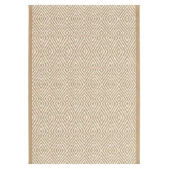 Sale Dywan w romby beżowy GINO 160x230 cm