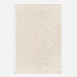 New inny Dywan w romby kremowy MEDNOLA 200x290 cm