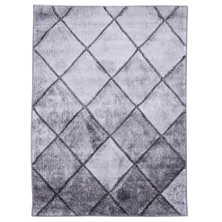 Dywany Z Krótkim Włosiem^Dywan w szare romby MILLEY 200x300 cm