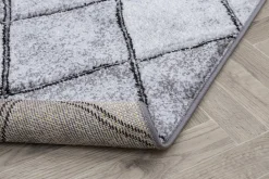 Sale Dywan w szare romby MILLEY 160x230 cm