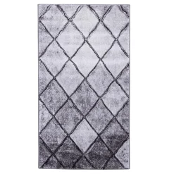 Chodniki|Dywany Z Krótkim Włosiem^Dywan w szare romby MILLEY 80x150 cm