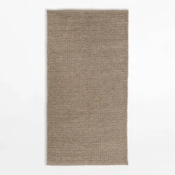inny Chodniki|Dywany Wełniane^Dywan wełniany CHOTI taupe 80x150 cm