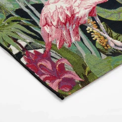 Best inny Dywan z flamingiem JUNGLE, 80x160 cm