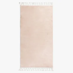Outlet Dywan z frędzlami beżowy PULLY 80x150 cm