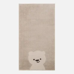 Dzieci inny Dywany Dziecięce|Dywany^Dywan z małym misiem kremowy KIDY 80x150 cm