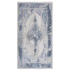 Chodniki|Dywany Z Krótkim Włosiem^Dywan z orientalnym wzorem niebieski KAREN 80x140 cm