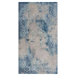 Chodniki|Dywany Z Krótkim Włosiem^Dywan z orientalnym wzorem niebieski ALMERA 80x140 cm