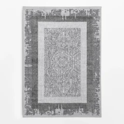 Sale inny Dywan z ornamentem szary MIRACLE 120x170 cm