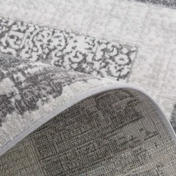 Sale inny Dywan z ornamentem szary MIRACLE 120x170 cm