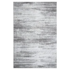 Clearance Dywan z przecieranym wzorem szary SALSA 160x230 cm