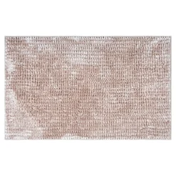 Sale Dywanik łazienkowy beżowy CHENILLE 40x60 cm