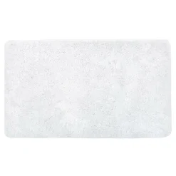 Clearance Dywanik łazienkowy glamour biały 50x80 cm
