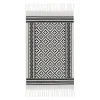 Clearance Dywanik czarno-biały SCANDI 50x80 cm